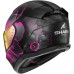 SHARK, Integral Motorcycle Helmet D-SKWAL 3 Mayfer Matt Black/Pink KVA, XS