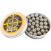 SMB 60x Steel BBS Cal.50 Steel Balls 12.5 mm Chrome Steel Balls Ideal for HDR50, HDP50 and Other Strong T4e Markers Cal. 50