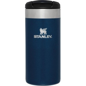 Stanley Aerolight Transit Thermal Mug, 0.35 L, Keeps Hot for 4 Hours, Dishwasher Safe, Coffee Mug To Go, Leak-Proof, Compatible with Standard Car Drink Holders, Thermos Flask, Blue