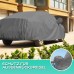 Outdoor Car Cover Suitable for All Kinds of Large Cars Such as 4x4 Vans Minivan Family PEVA 540x175x150cm Large Car Cover