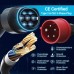 Tera EV Charger Type 2 11 KW Home Charging Station Wallbox Charging Cable Electric Car with Cable Holder Charging Cable 3-Phase CEE Plug 16A 5Pin Cable for EVs and PHEVs Q8 Black