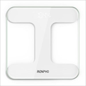 RENPHO Digital Personal Scales with Bright LED Display, Very Accurate to 0.1 Lb, Batteries Included, 400 lbs/180 kg Capacity, Core TS