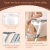 talifoca Children's Toilet Seat Toilet Trainer with Stairs, Upgraded Children's Toilet for Boys and Girls, 2-in-1 Children's Toilet Seat with Stairs, Splash and Non-Slip Running Board