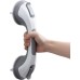 TAILI Grab Bars for Seniors, 31 cm, Shower Grab Bar, No Drilling, Max 109 kg, Removable Shower Handle with Suction Cup, Durable Bathtub Handle for Bathroom, Grab Bars for the Bathroom - Grey