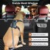 KYG Dog Blanket Car Rear Seat Cover Dog Back Seat Side Protection and Viewing Window Waterproof Non-Slip Dog Car Blanket for Back Seat 135 x 140 cm