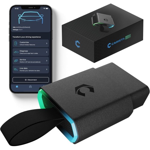 CARISTA EVO Bluetooth Adapter: Diagnostics, Adjustment, Maintenance, Live Data