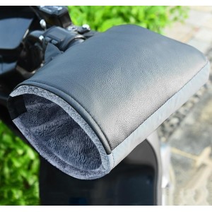 OBEST lenkerhandschuhe lenkerstulpen Motorrad lenkerstulpen Roller motorradhandschuhe Winter,wasserdicht und Winddicht mit reflektierendem Band,Thermo winterhandschuhe Herren und Damen