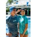 SEAC Women's T-Sun Short Man Rash Guard Shirt