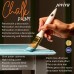 JOVIRA PINTURAS Chalk Paint - Matte Water Pinstripe Paint + Special Wood Brush - Renew Your Furniture with Creativity (750 Milliliters, Jade Green + Brush) F-27-K
