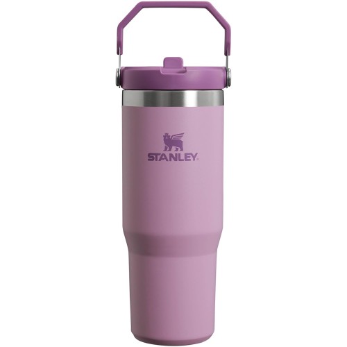Stanley Flip Straw Tumbler 1.0 Water Bottle with Straw 0.89 L - Thermos Bottle Keeps Cold for 12+ Hours - Dishwasher Safe - Sports Bottle - Water Bottle BPA Free - Purple