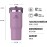 Stanley Flip Straw Tumbler 1.0 Water Bottle with Straw 0.89 L - Thermos Bottle Keeps Cold for 12+ Hours - Dishwasher Safe - Sports Bottle - Water Bottle BPA Free - Purple