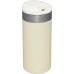 Stanley Aerolight Transit Thermal Mug 0.35 L - Keeps Hot for 4 Hours - Dishwasher Safe - Coffee Mug To Go Leak-Proof - Compatible with Standard Car Drink Holders - Thermos Flask - Cream