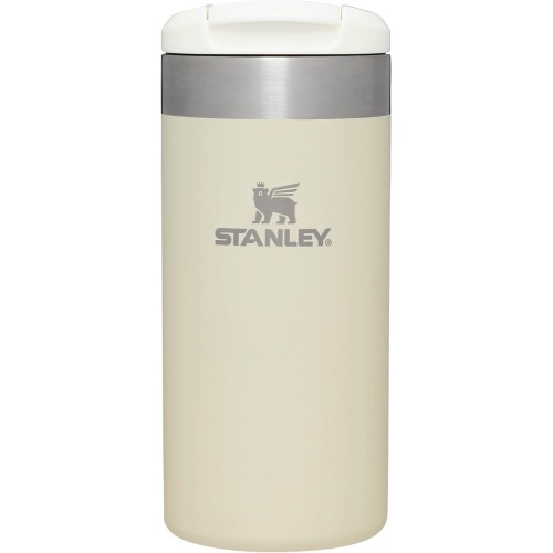 Stanley Aerolight Transit Thermal Mug 0.35 L - Keeps Hot for 4 Hours - Dishwasher Safe - Coffee Mug To Go Leak-Proof - Compatible with Standard Car Drink Holders - Thermos Flask - Cream
