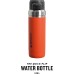 Stanley Quick Flip Water Bottle, Stainless Steel, 1.06 L, Keeps Drinks Cold for 18+ Hours, BPA-Free, Dishwasher-Safe, Push Button Lid, Leak-Proof Thermos Flask, Tigerlily Plum