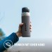 Stanley Quick Flip Water Bottle, Stainless Steel, 1.06 L, Keeps Drinks Cold for 18+ Hours, BPA-Free, Dishwasher-Safe, Push Button Lid, Leak-Proof Thermos Flask, Tigerlily Plum