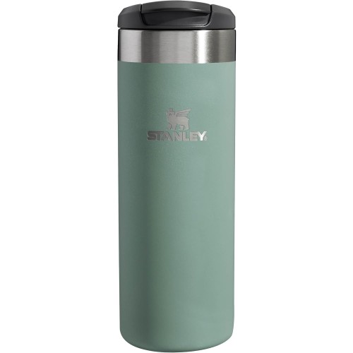 Stanley Aerolight Transit Thermal Mug 0.47 L - Keeps Hot for 6 Hours - Dishwasher Safe - Coffee Mug To Go Leak-Proof - Compatible with Standard Car Drink Holders - Thermos Flask - Shale