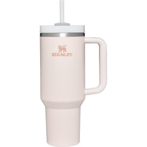 Stanley Quencher H2.0 Flowstate Drinking Bottle with Straw, 1.2 L, Thermal Mug, Cools for 11 Hours, 48 Hours, Ice-Cooled, Dishwasher Safe, Thermos Flask, BPA-Free, Stainless Steel Drinking Cup, Rose