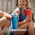 Stanley Flip Straw Tumbler 1.0 Water Bottle with Straw 0.89 L - Thermos Bottle Keeps Cold for 12+ Hours - Dishwasher Safe - Sports Bottle - Water Bottle BPA Free - Azure