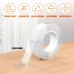 GRIFEMA Strong Double-Sided Adhesive Tape, 3 m, Removable, Non-Marking, Extremely Adhesive & Reusable, Nano Adhesive Tape for Wall, Household, Photos (3 Metres, 1 Roll)