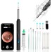 Wireless Earwax Removal Kit, Ear Cleaner with HD Camera Otoscope, USB Charging, 6 LED Visual Earwax Cleaning Kit for Family Care