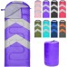 Zusentee Sleeping Bag 3-4 Seasons for Outdoor Camping Warm Single Adults Waterproof Lightweight Ultralight Sleeping Bag for Adults Children Camping Hiking Travel