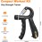 GRIFEMA Hand Trainer, Forearm Trainer with Integrated Counting Function, Adjustable Resistance 5-60 kg, Grip Strength Trainer, Forearm Training Device, Non-Slip Grip