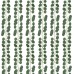 KALIONE Pack of 6 Eucalyptus Garland, Artificial Hanging Plants, Green Eucalyptus Leaves, Artificial Eucalyptus Leaves, Hanging Decoration for Wedding, Table Decoration, Home, Bathroom, Party
