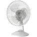 COMFEE CFT23PW00A2 Table Fan 25 W Diameter 23 cm Quiet Fan with 3 Blades, 2 Speed Levels, Oscillation 80°