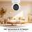 VSTARCAM Camera with Double Lens, Security Camera for Indoor Use, 2K WiFi, Baby Camera, 360° PTZ Camera, Indoor Camera, Pet Camera, Night Vision, 2-Way Audio, Hybrid Zoom, 2.4G WiFi