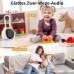 VSTARCAM Camera with Double Lens, Security Camera for Indoor Use, 2K WiFi, Baby Camera, 360° PTZ Camera, Indoor Camera, Pet Camera, Night Vision, 2-Way Audio, Hybrid Zoom, 2.4G WiFi