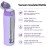 AORIN Drinking Bottle Stainless Steel 18/8, 500 ml, Leak-Proof Thermos Flask, Double-Walled with 2 Lids, BPA-Free Sports Bottle, Drinking Bottles for Sports, School, Outdoor