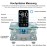 Body Fat Scales Personal Scales People with Body Fat and Muscle Mass 15 Body Data Body Scales with Body Fat Analysis, Smart Scales with App, Large Display, Iridescent Marble Green