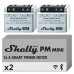 Shelly PM Mini Gen 3, Intelligent WiFi and Bluetooth Power Meter 1 Channel 16 A, Home Automation, Compatible with Alexa and Google Home, iOS Android App, No Hub Required (Pack of 2)