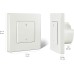 Amazon Basics 1 x White Smart Dimmer Switch 1 Way Suitable for Alexa Neutral Wire Required No Hub Required 8 x 8 x 3.6 cm