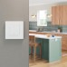 Amazon Basics Smart Switch 2 Way Suitable for Alexa Neutral Wire Required No Hub Required 8 X 8 X 3.6 cm 1 Piece White