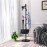 BAKAJI New York Clothes Rack with 16 Hooks, Space Saving Clothes Rack with 16 Hooks, Freestanding Clothes Rack for Entryway and Living Room, Ideal for Coats, Hats, Bags (Black)