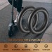Satgoo E Scooter Tube 8 1/2 x 2, Reinforced Thickened Side Wall 2 mm, Wear-Resistant, Shock Absorbing, Comfortable, Not Easily Leaky, 8.5 Inch Tube for Xiaomi Pro 2/1S/M365/Essential/Mi 3