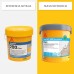 SIKA - Fiber-reinforced waterproofing - SikaFill 370 Fibers - White -Acrylic paint with glass fibers for impermabilization of visitable decks and terraces - Bridge fissures - 5 kg