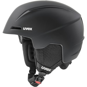 uvex viti - Lightweight Ski Helmet for Children - Individual Size Adjustment - Optimised Ventilation - Matte Black - 54-58 cm