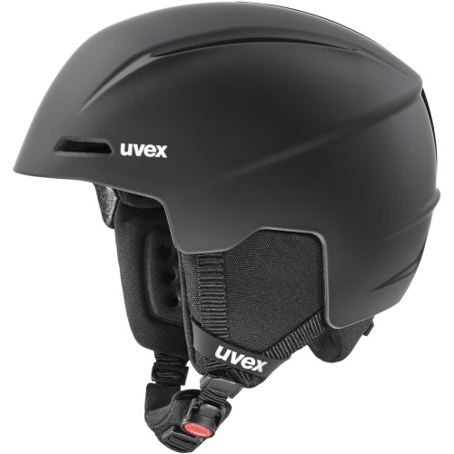 uvex viti - Lightweight Ski Helmet for Children - Individual Size Adjustment - Optimised Ventilation - Matte Black - 54-58 cm