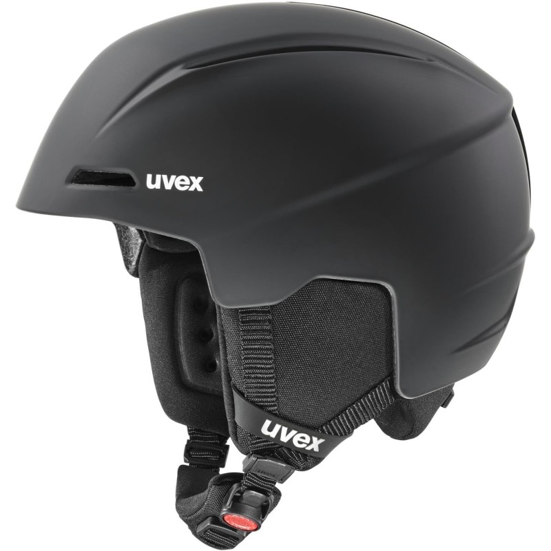 uvex viti - Lightweight Ski Helmet for Children - Individual Size Adjustment - Optimised Ventilation - Matte Black - 54-58 cm