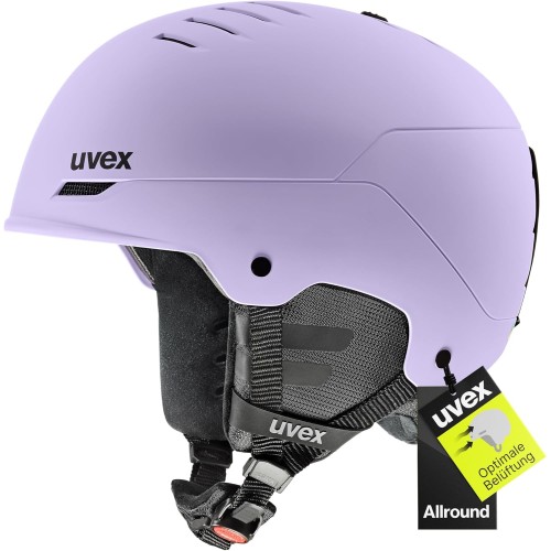 uvex Wanted регулируема каска за ски и сноуборд с заключваща се вентилационна система за мъже и жени