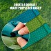 AKSOUL Self-Inflating Sleeping Mat for Camping: Ultralight Compact Inflatable Mattress - Portable Self-Inflating Small Sleeping Mat for Camping Trekking Hiking Mat Travel Outdoor
