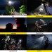 Vinabo Headlamp Powerful Headlamp with 6 Modes Ultra Strong LED Headlamp 30° 500LM for Reading, Cycling, Running