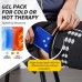 CAMBIVO Thigh Brace Pack of 2, Thigh Rub Protection Compression with Hot & Cold Gel Pack, with Adjustable Non-Slip Straps, Thigh Bands for Sports Protection