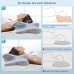 DONAMA Memory Foam Pillow - Ergonomic Side Sleeper Pillow for Hips, Back and Belly