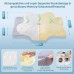 DONAMA Memory Foam Pillow - Ergonomic Side Sleeper Pillow for Hips, Back and Belly