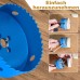 HYCHIKA Hole Saw 60 mm, биметална фреза за пробиване на дупки, изработена от HSS M42 за дърво, мек метал и пластмаса (гипсокартонни панели и сухо строителство), с разделима бормашина и шестограмен ключ