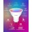 LUTW GU10 Alexa Lamp Smart RGBCW, WiFi GU10 Smart LED Lamp, Compatible with Alexa, Google Home, 2.4GHz Wifi & Bluetooth LED Bulb GU10, Dimmable via App or Voice, 5W = 40W, Pack of 2