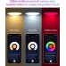 LUTW GU10 Alexa Lamp Smart RGBCW, WiFi GU10 Smart LED Lamp, Compatible with Alexa, Google Home, 2.4GHz Wifi & Bluetooth LED Bulb GU10, Dimmable via App or Voice, 5W = 40W, Pack of 2